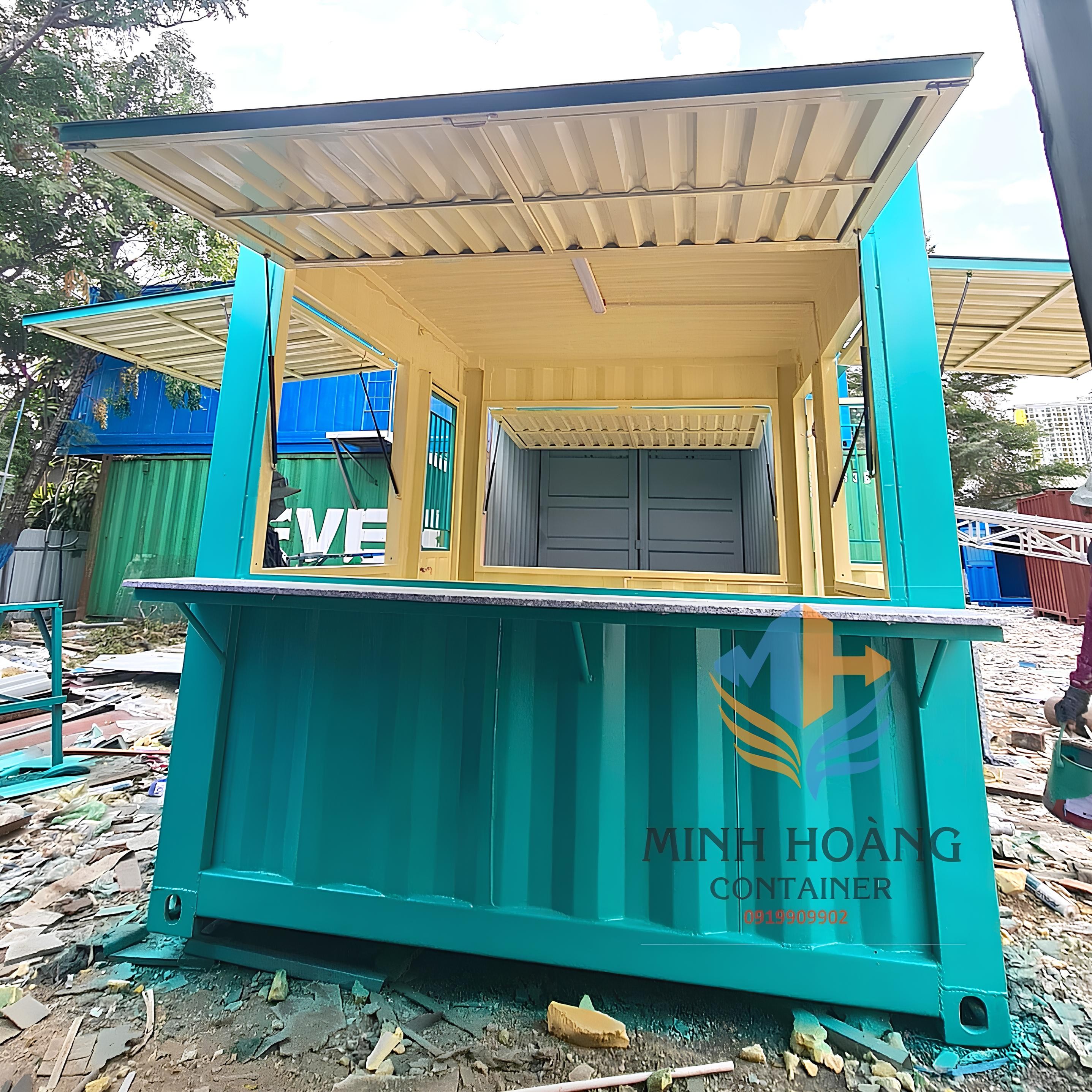 Quầy Cafe Container 10 Feet